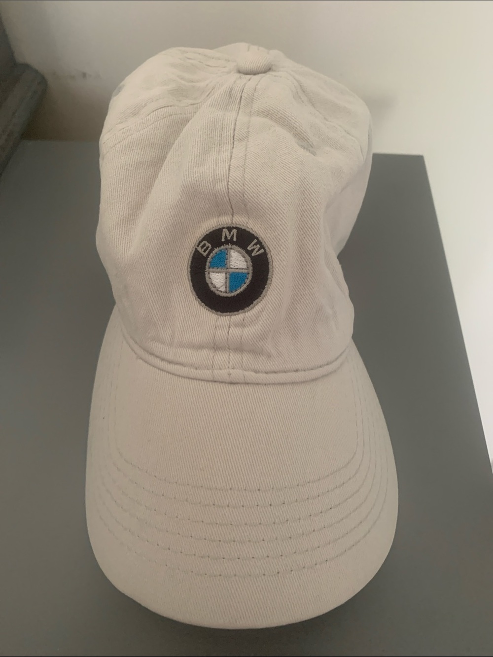 BMW women’s baseball hat Neutral grey Fabric